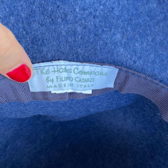 Filippo Catarzi Wool Felt Bucket Hat with Leather Band | Made in Italy O/S - Picture 5 of 7